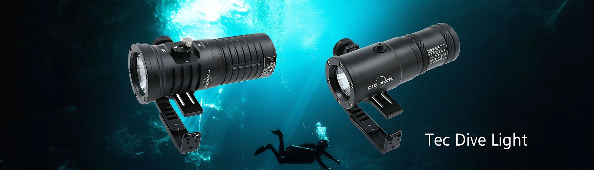 Tec diving light