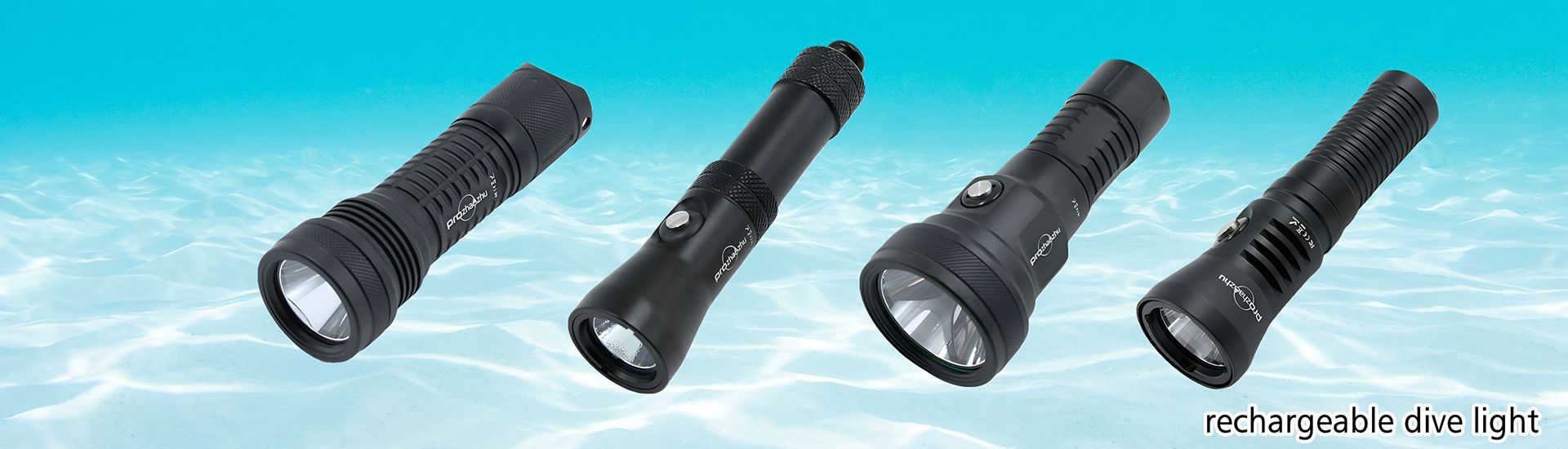Rechargeable Diving Flashlight