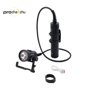 DL-D60-12B Dual light source Canister Diving Light 