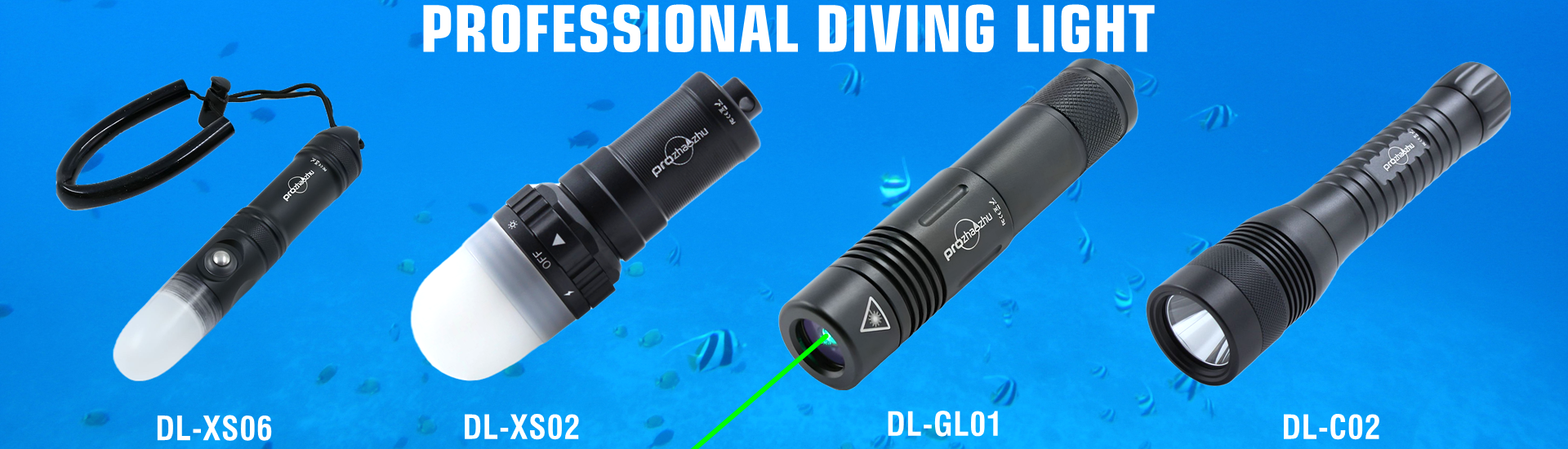 Strobe Diving Light Signal Beacon Light Green Laser Pointer