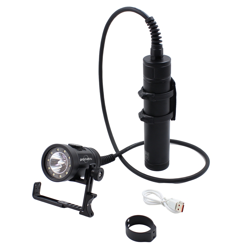 DL-D60-12B Tight & Wide Super Bright Canister Diving Lamp