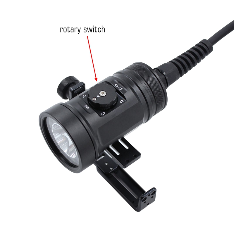 DL-D60-12B Tight & Wide Super Bright Canister Diving Lamp