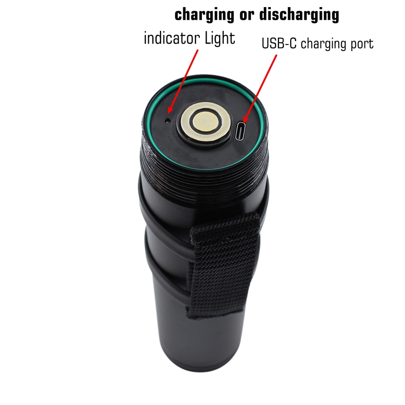 DL-D60-12B Tight & Wide Super Bright Canister Diving Lamp