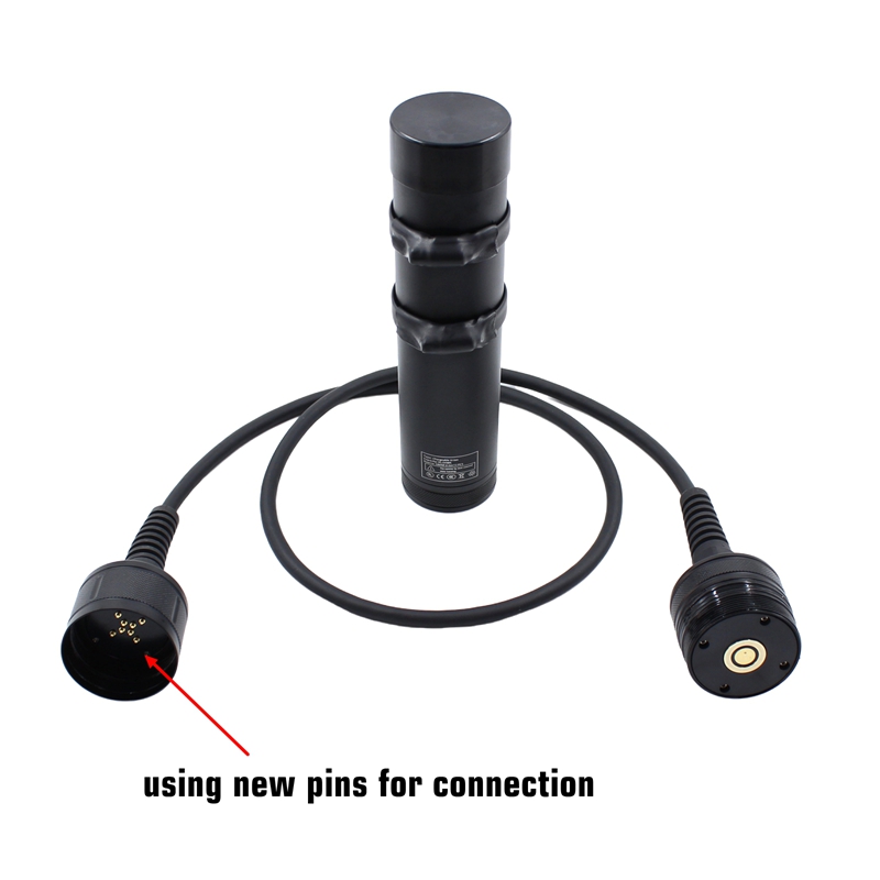 DL-D60-12B Tight & Wide Super Bright Canister Diving Lamp